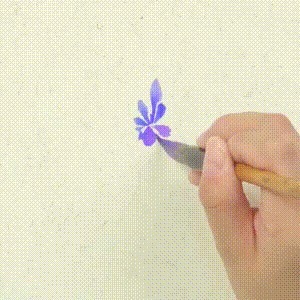 示范&用没骨技法画胡萝卜和鸢尾花,这样的示范案例领你入门