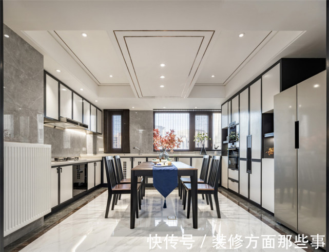 简约|120平中式四居室着墨不多,简约低调的质感美充盈整个家