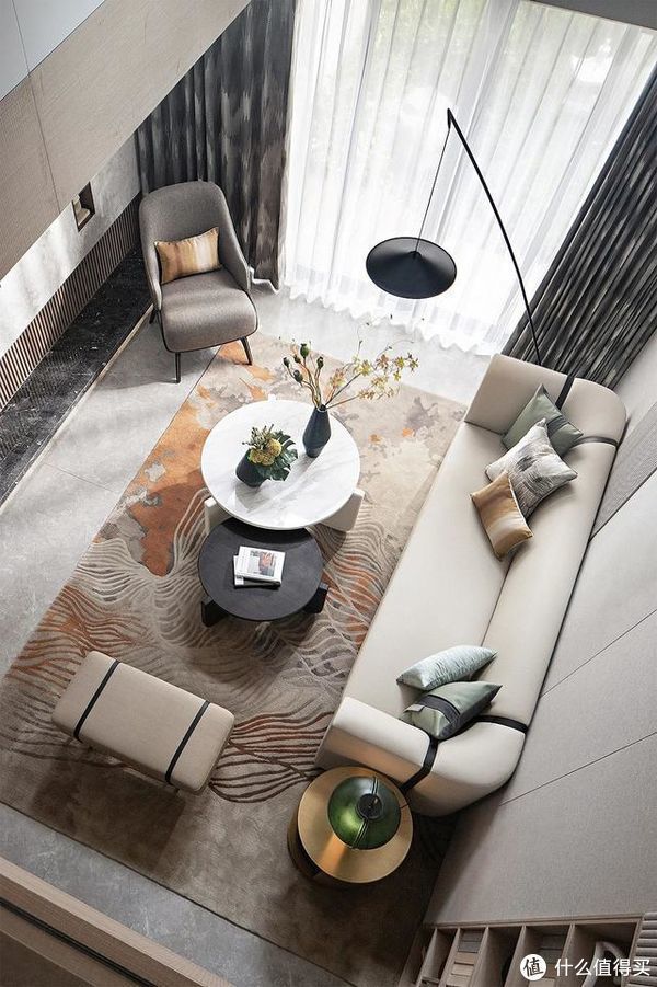现代|49岁阿姨的新家,300㎡叠拼别墅,素雅清隽,无法言说的东方美