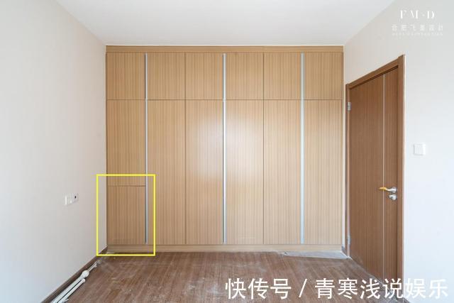 卧室|木工强调,卧室打衣柜有个小细节,靠近床头上下分2段才叫好用