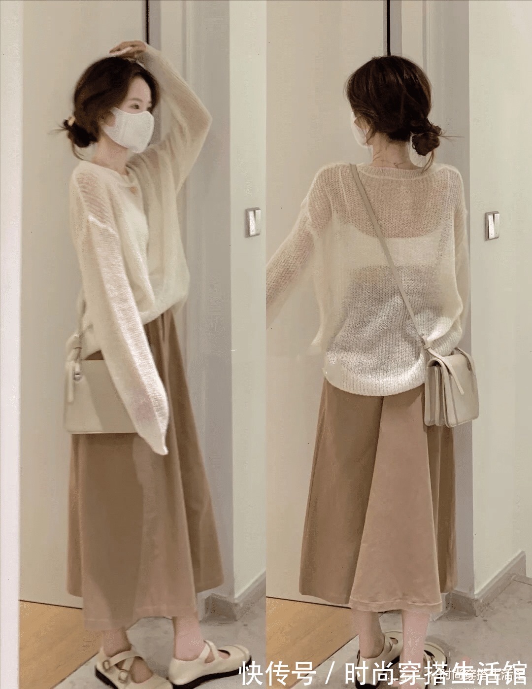 优雅|讲真,秋天还是大地色比较好看,这样穿优雅文艺又减龄