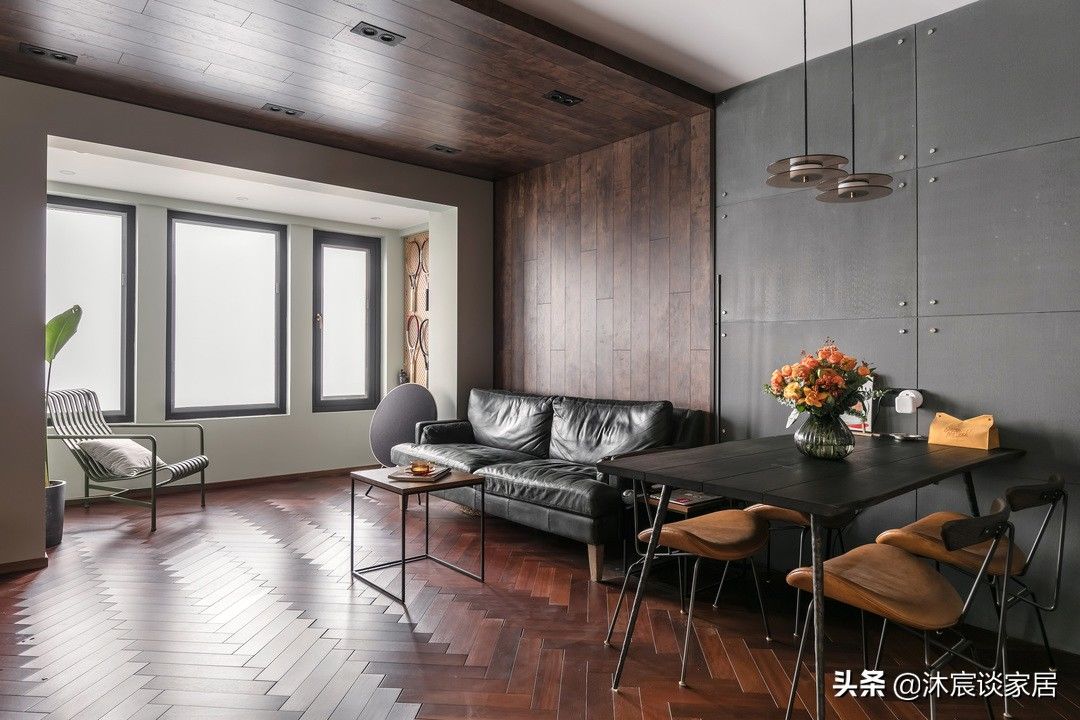 厨房|惊艳!上海夫妻101 m2混搭工业风,出乎意料的高级温柔,很有质感