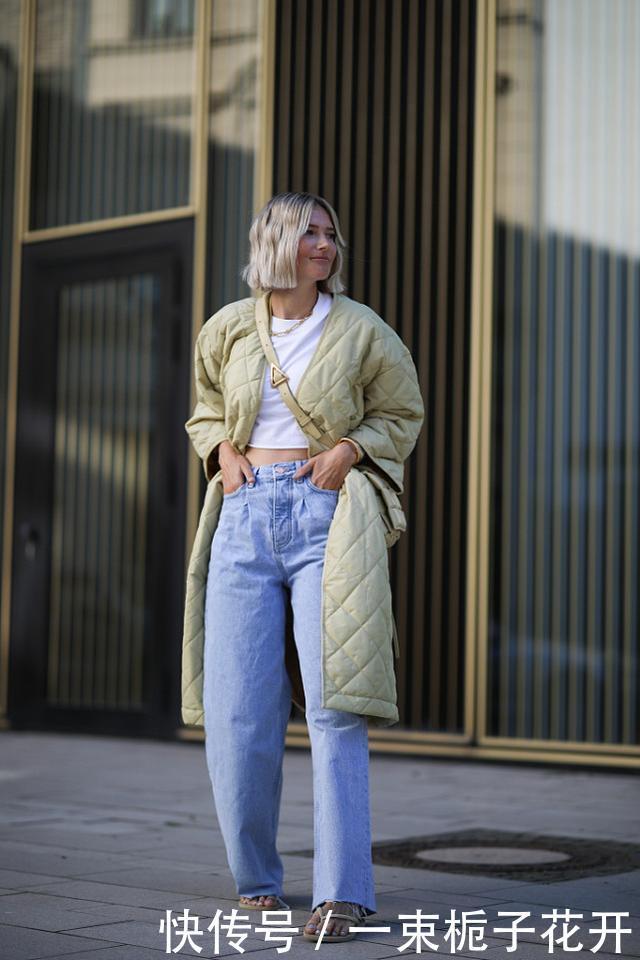 长款的菱格外套|当秋冬季节遇上菱格纹,普通的外套都能穿出不一样的感觉,真时髦