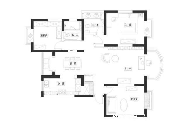 地中海|135平的地中海风三居,颠覆式的设计改造,打造风情异域空间