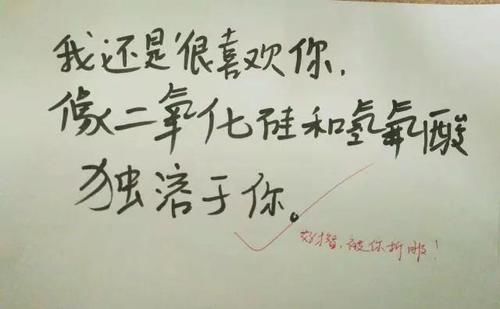 “学霸”写的情书，短短16个字，令老师都动容，学生沉醉其中