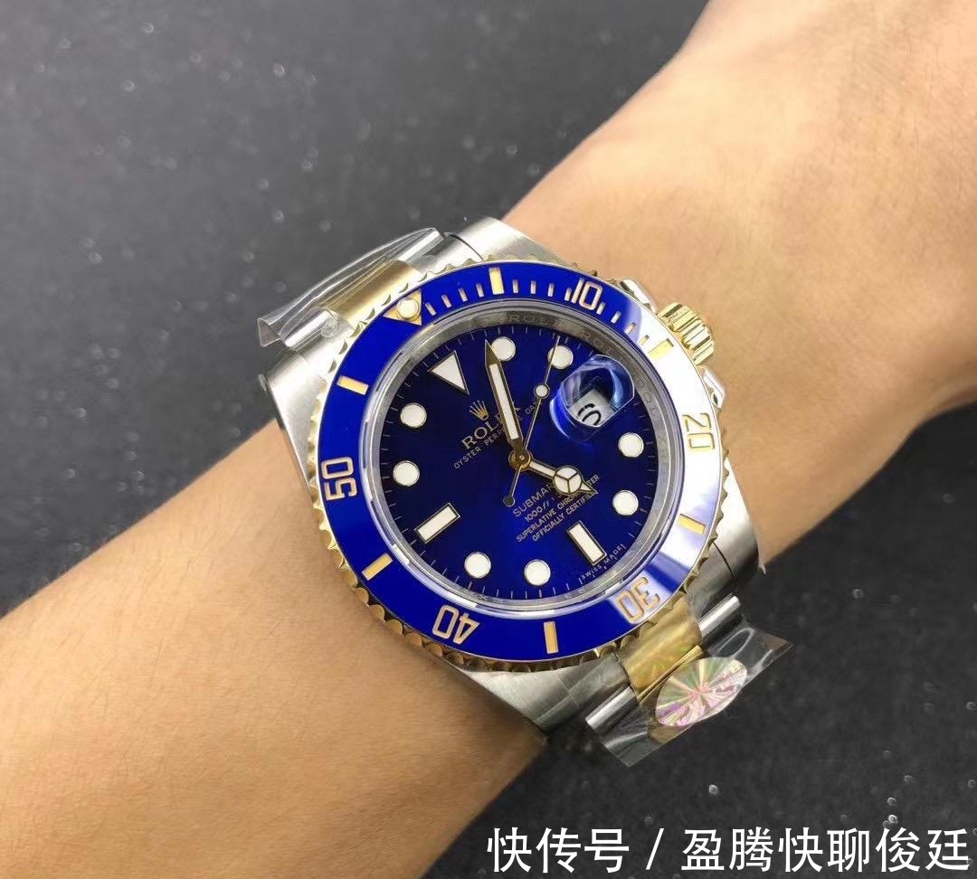劳力士|AR厂间金蓝水鬼评测—AR劳力士间金蓝水鬼复刻表一眼假吗?