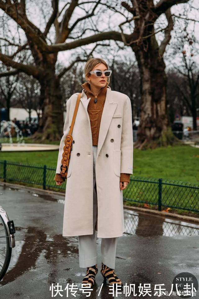 大衣,还是白色最气质!