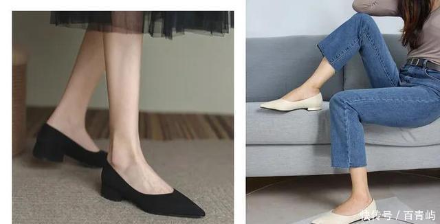今春霸屏的单鞋,小尖头太显脚瘦了!穿上气质好迷人