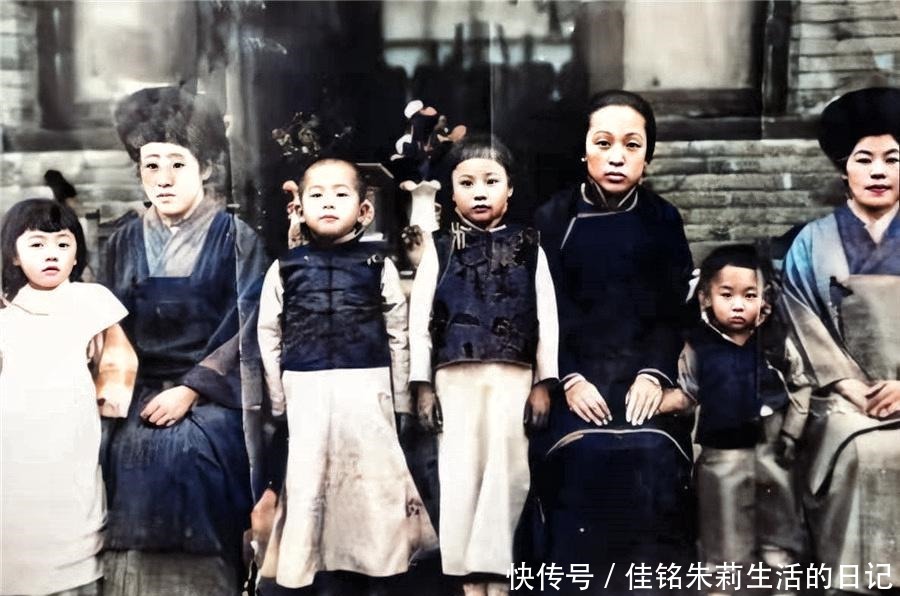 家族|张作霖家族老照片6个女儿如花似玉,一个儿子成为开国少将