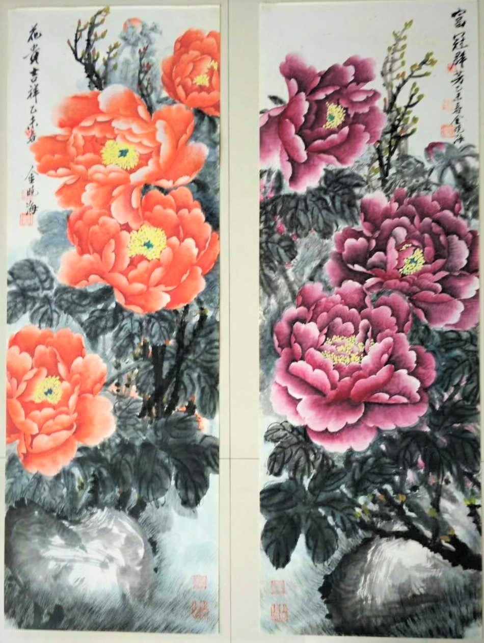 浙江省国际美术交流协会!当代实力画家金晓海——2022迎新春