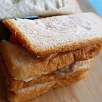  烤肠|鸡排芝士烤肠三明治｜这才是熊熊想吃的三明治！