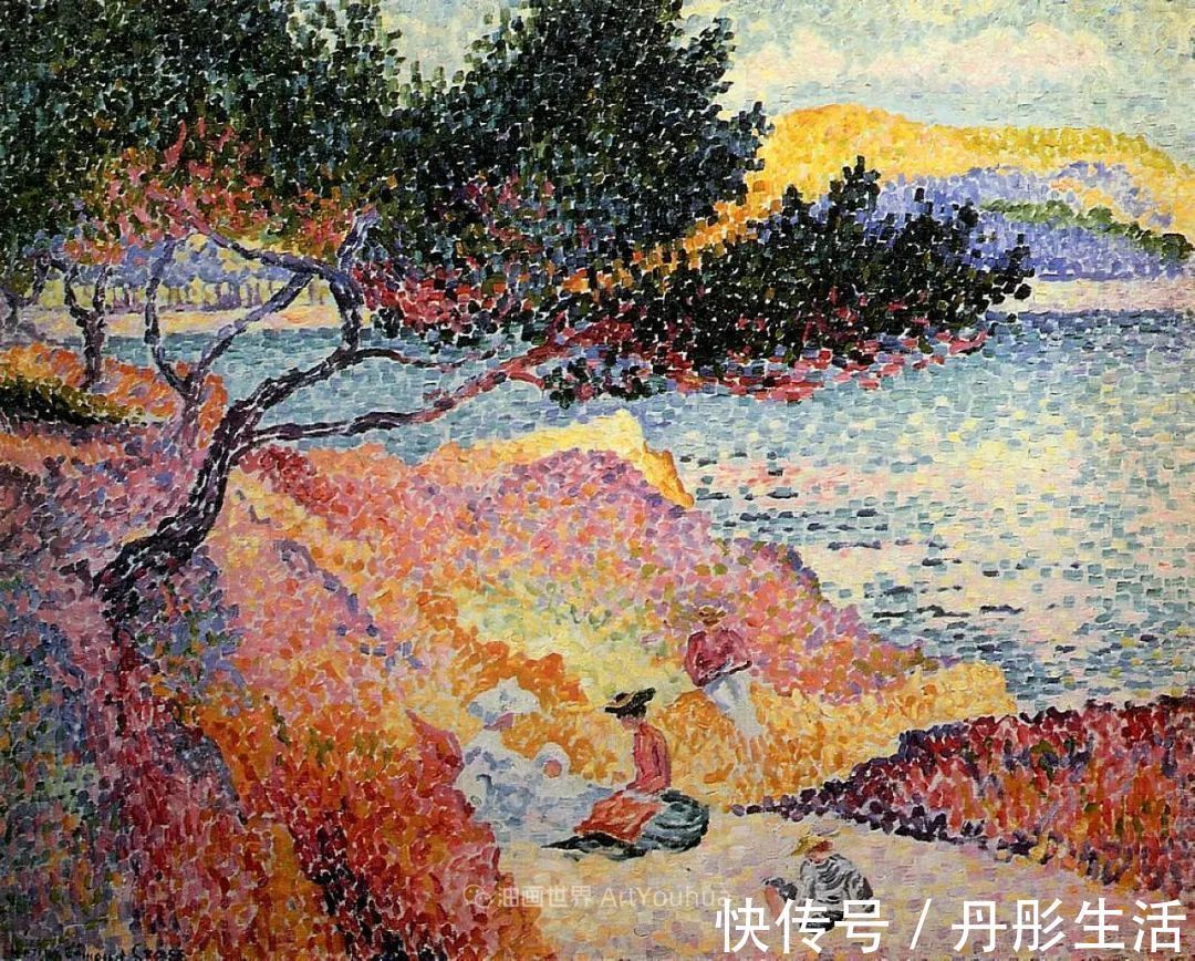 点彩|新印象派中,色调最生动,色阶最耀眼的点彩画家!