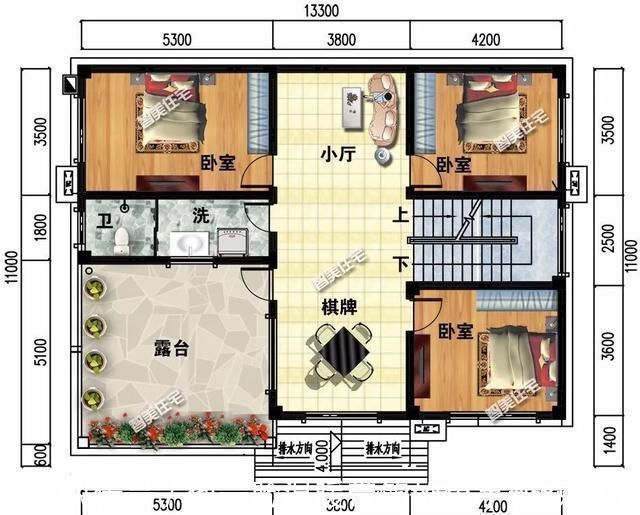 别墅|2栋宽13米左右的农村别墅，第一栋造价23万，第二栋带柴火房