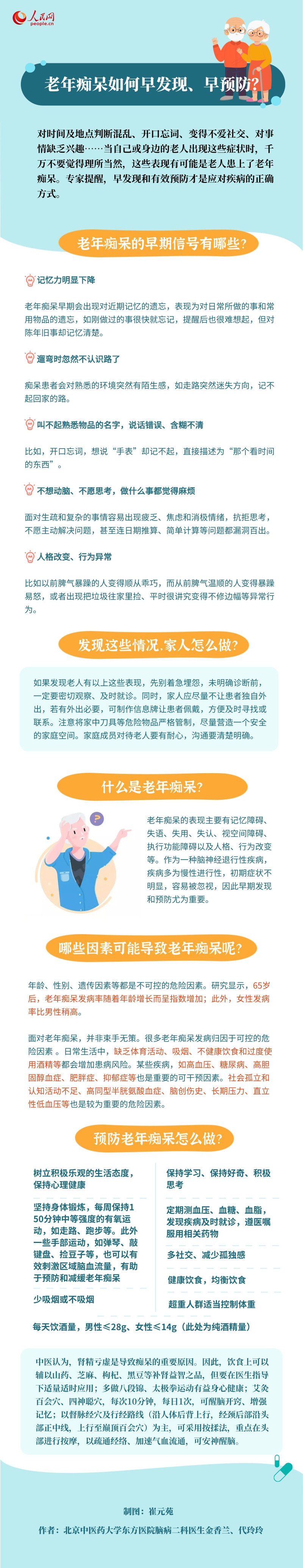 老年痴呆|老年痴呆如何早发现、早预防?专家来支招