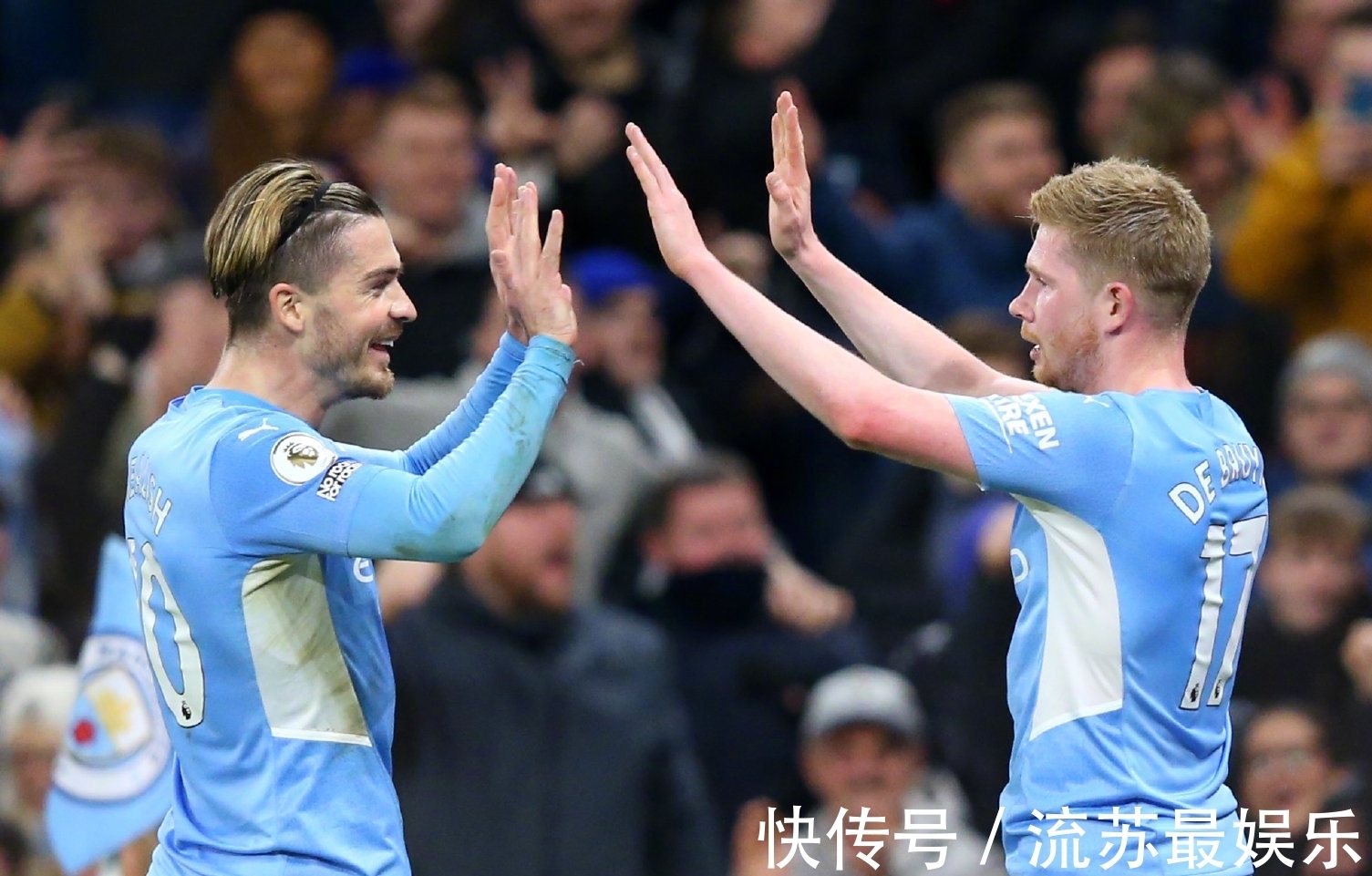 斯通斯|7-0！曼城7连胜领跑，终结19年尴尬纪录，德布劳内独中两元