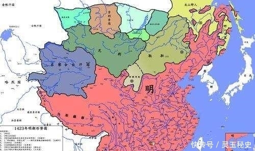暴露|一张明朝绘制的地图暴露了明清两朝的差距,网友:差距实在太大了