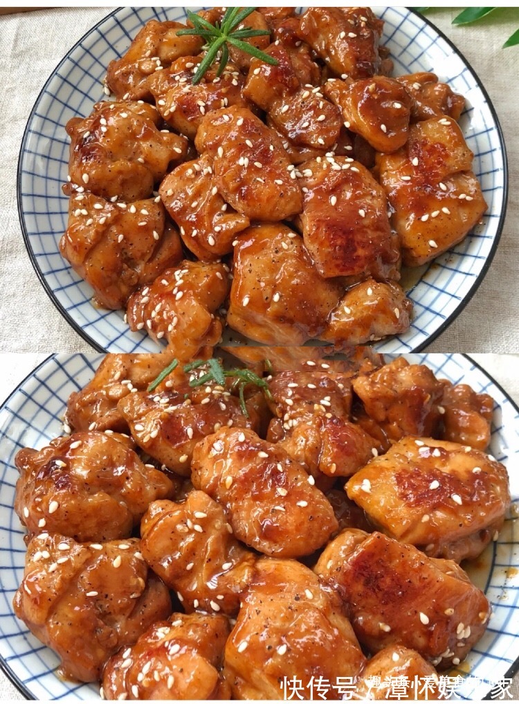 鲜嫩|零失败！超鲜嫩好吃的蒜香蜂蜜鸡腿肉！