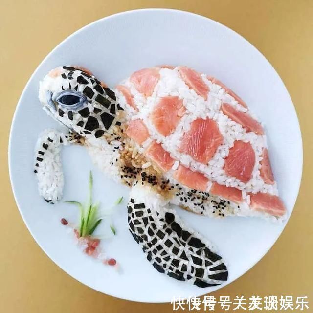 食物|美女设计师将白米饭变成一幅画，让人不忍心吃掉