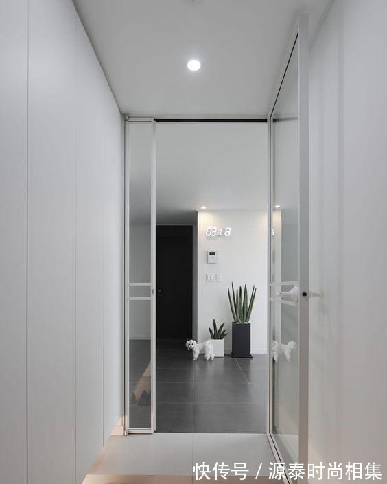 照明|比起赫赫有名的日式玄关,我更钟意韩国的,舍弃了部分面积也值得!