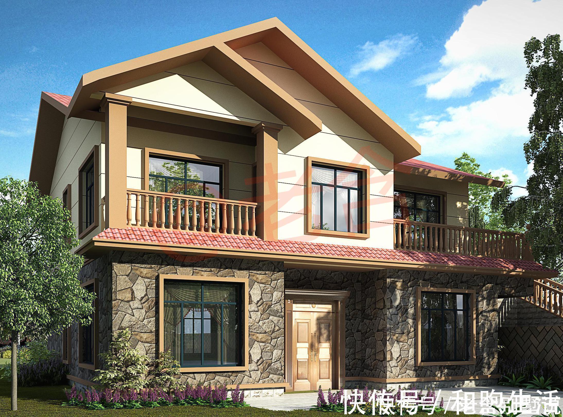 图纸|建房师给了2套自建房图纸,一套现代风,一套美式,该怎么选