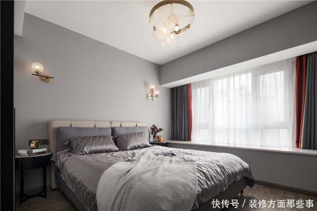 现代风|108平现代风三居室合理的布局,让杂乱无序的毛坯房“大换脸”