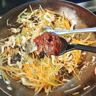 莴笋丝|鱼香肉丝