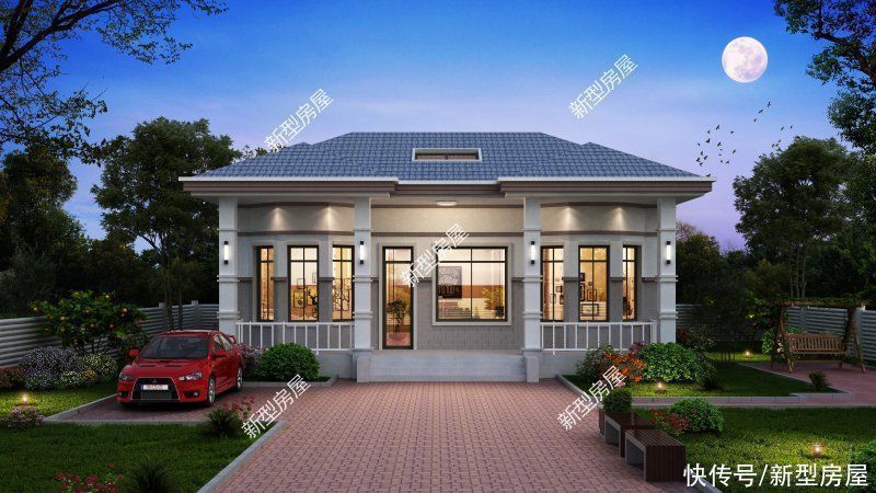 高度|农村盖房高度不能超10米,这样建邻居都点赞,第6套只需20万