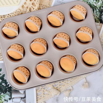 我奶奶教我的原味纸杯小蛋糕的技巧，一定要加它才好吃