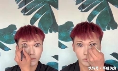 美术生|美术生“仿妆”魏无羡,开局在脸上画画,最后效果缺个蓝忘机