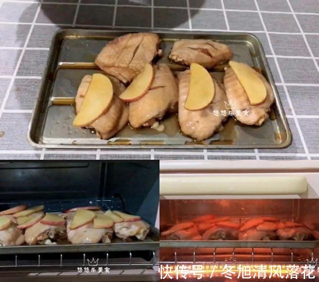 苹果和鸡翅是绝配,洗洗切切丢入锅内,鲜香入味特营养,孩子特爱!