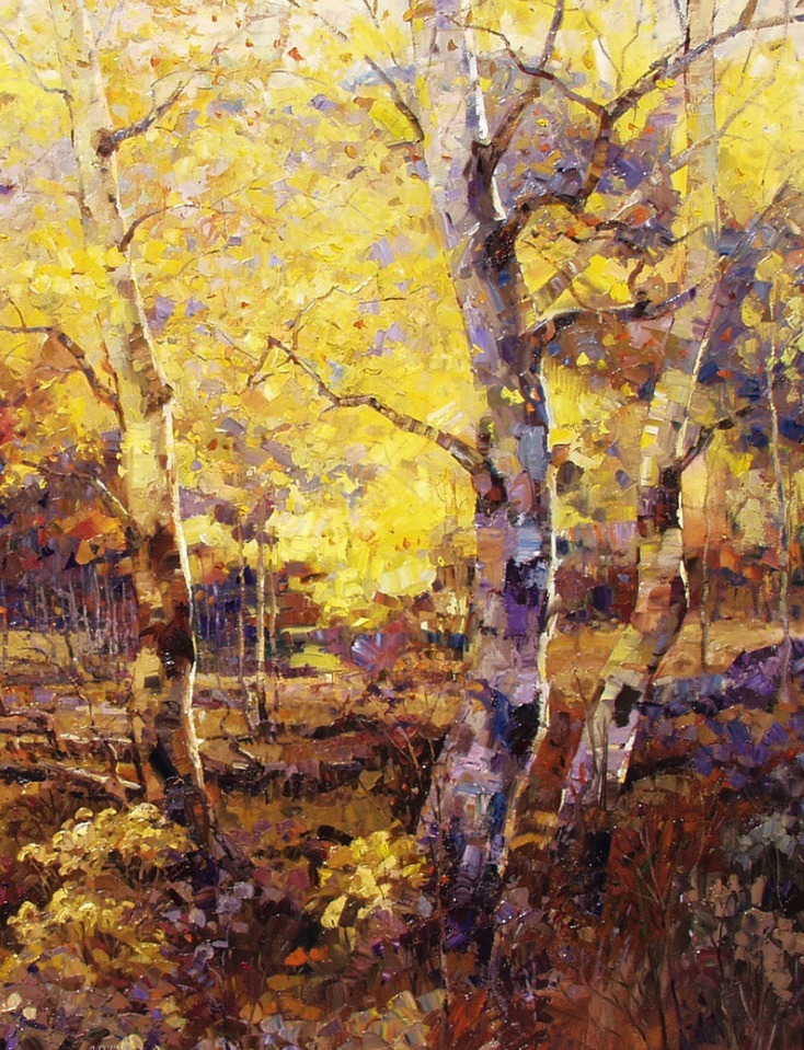 robert|这组小色块油画,色彩生动,美得令人目不暇接