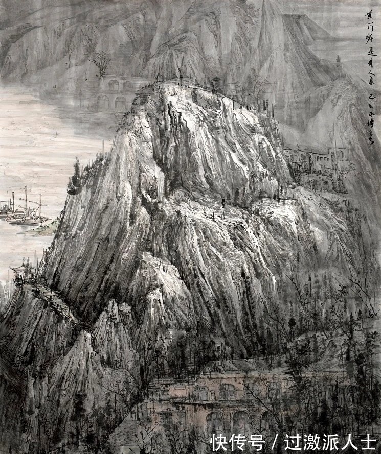 山林|山林丘壑,寂静大美|张永琦山水画