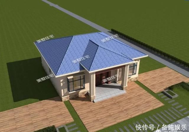 占地尺寸|给父母建养老房,只服一层别墅,这5栋父母的最爱