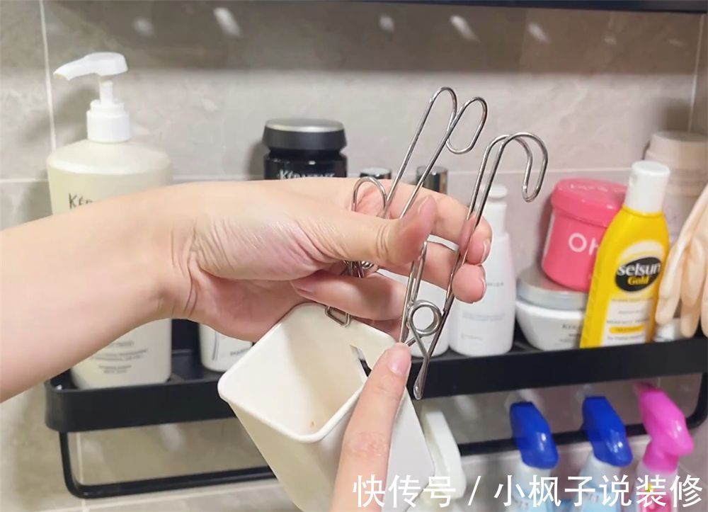 墙面|小仙女的卫生间,哪些实用好物值得买?推荐大家:这7件太实用了