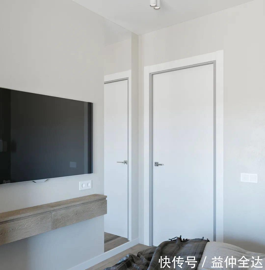 玄关|小夫妻的39m2小家,极简清新,完美无缺,让生活过得轻松惬意!