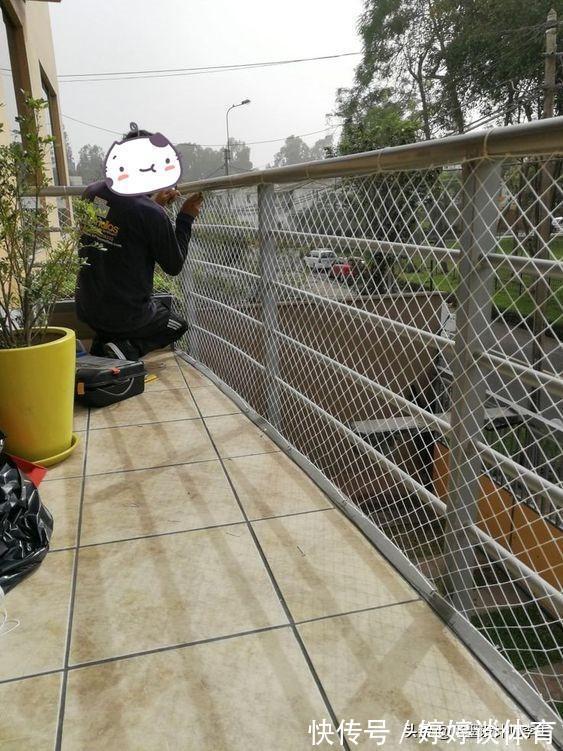 物业|小区不准封阳台，为了孩子，我花80块钱铺层防护网，物业也夸安全