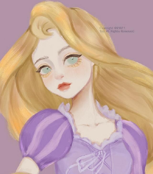 萌妹|迪士尼公主化身大眼萌妹,贝儿完全可以驾驭,爱丽儿有点美