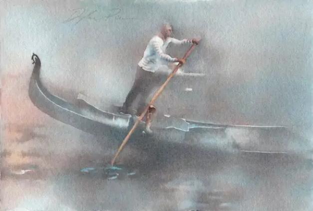 非洲#异域奇境、恍如隔世,艺术家迪兰·斯科特·皮尔斯的水彩画