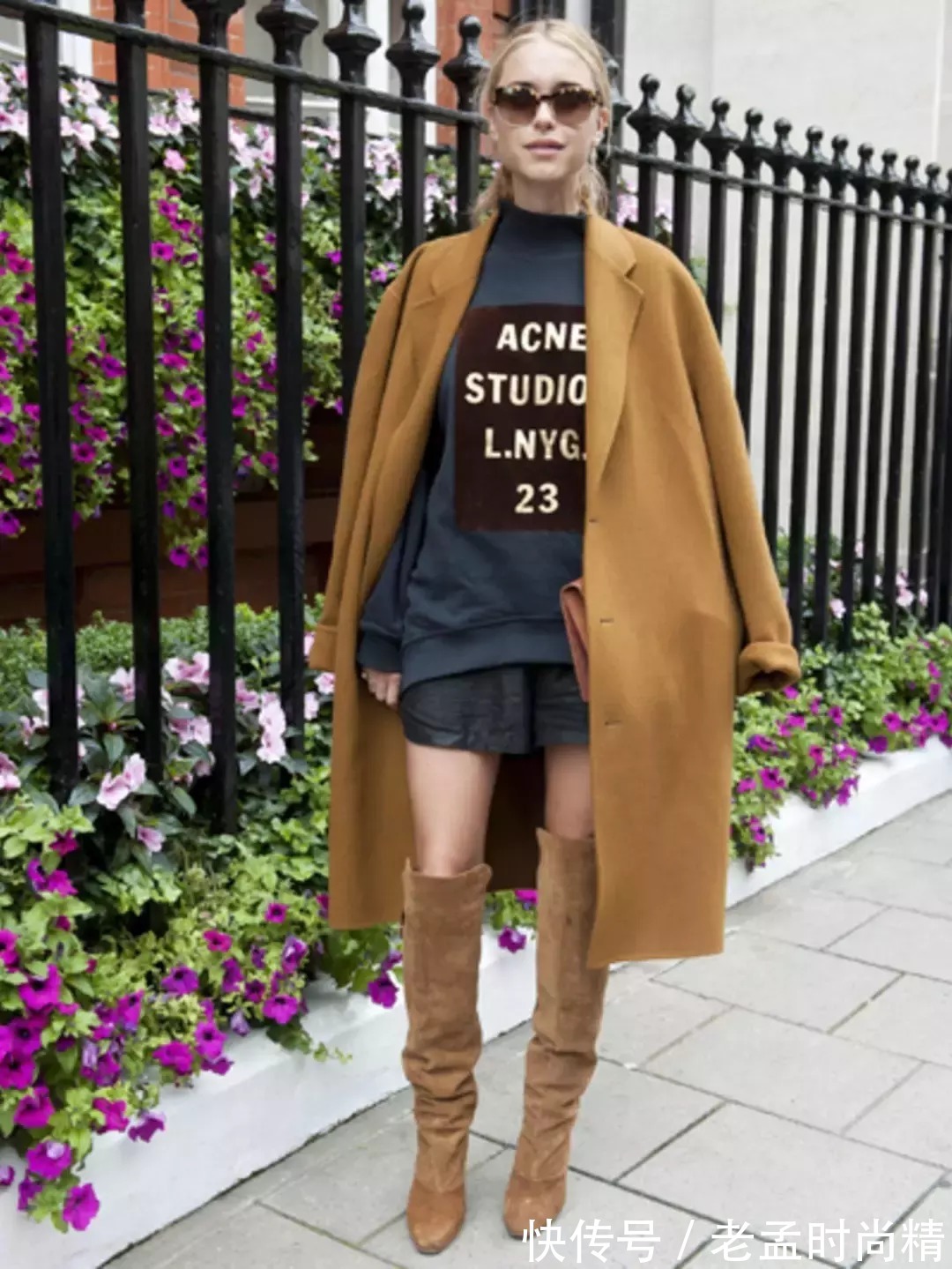 围巾 秋冬叠穿法,高级显瘦挡不住