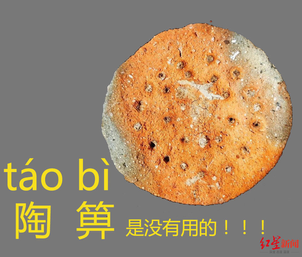 边翻|陶（táo）箅（bì）是没有用的！考古界的谐音梗，需要边看边翻字典