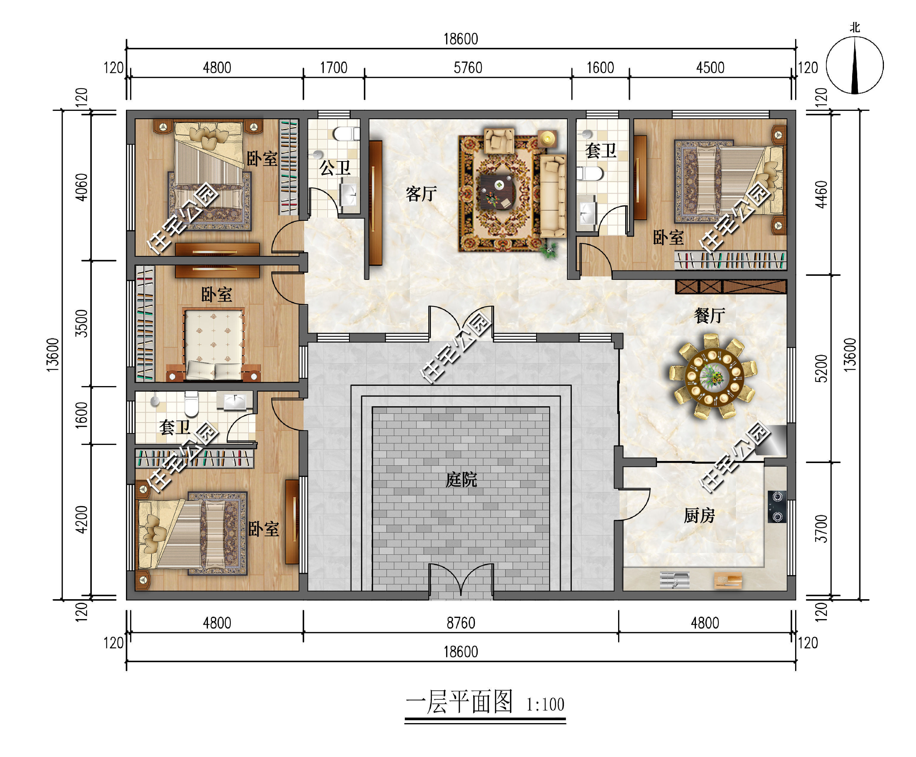 农村|在农村建一层房如何布局？