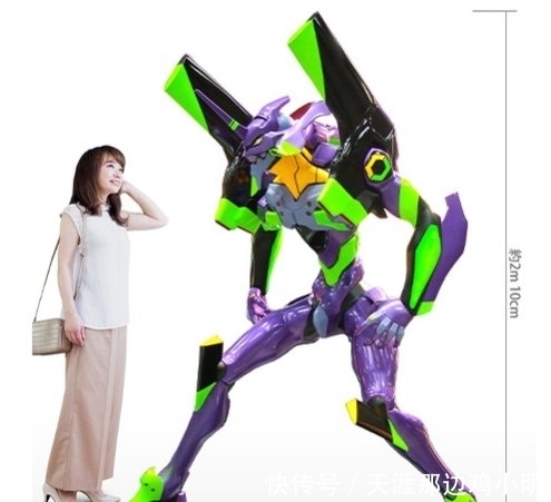 定价|《新世纪福音战士》初号机2米高巨型手办登场 定价10万元