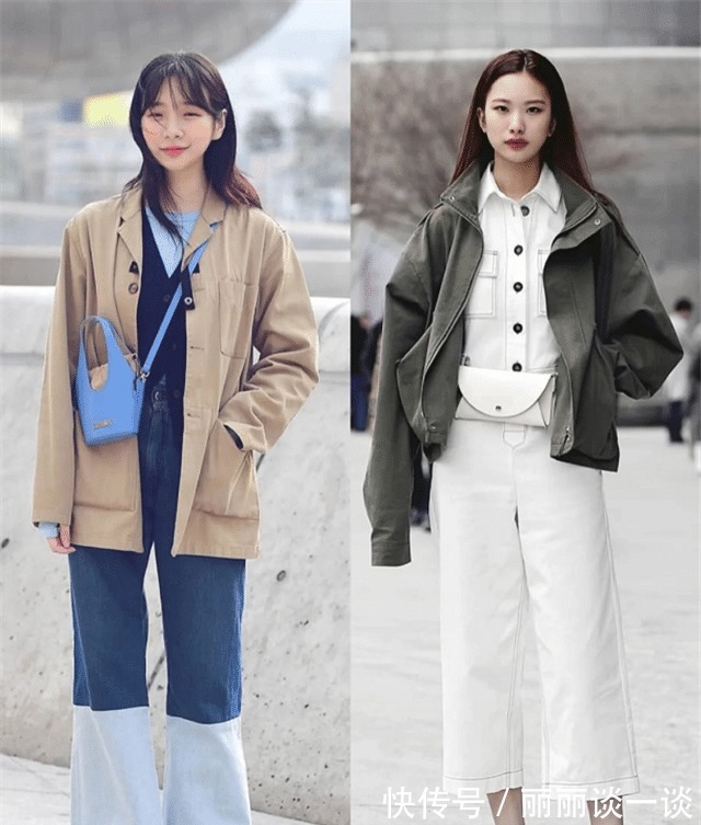 长外套 立秋之后,小个子该怎么穿试试“长外套+九分裤”,时髦又显高!