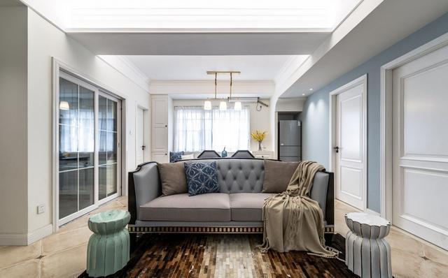 本案|她家73㎡的房子,客餐厅装修得真心漂亮,最满意全屋定制的柜子