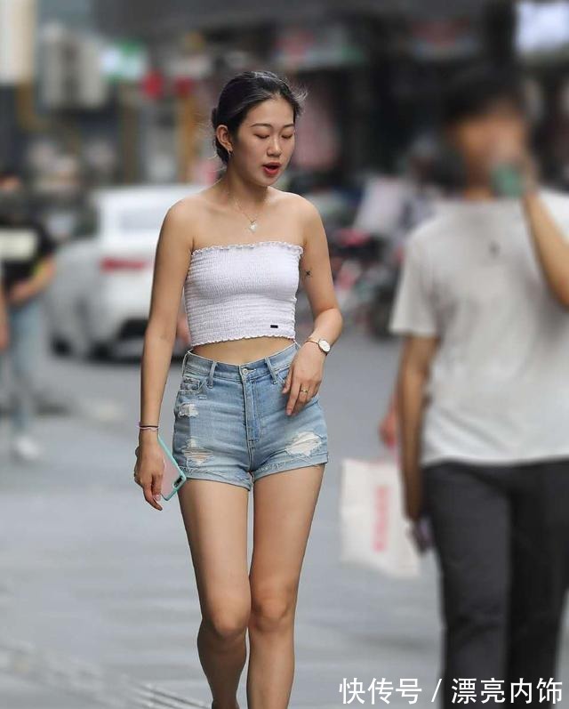 穿搭|T恤太没品,一字肩短衫的穿搭,提高你的回头率