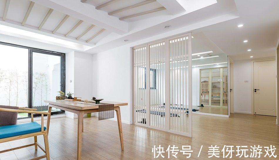 天井|自带庭院的复式住宅,大胆设计天井,彰显中式魅力,圈粉无数