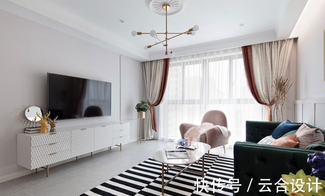 墙面|云合设计——100㎡的房子如何装修出高大上的感觉?