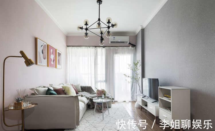 硬装|夫妻买下50㎡二手房,3万硬装打造出清新的北欧少女风,小家真美