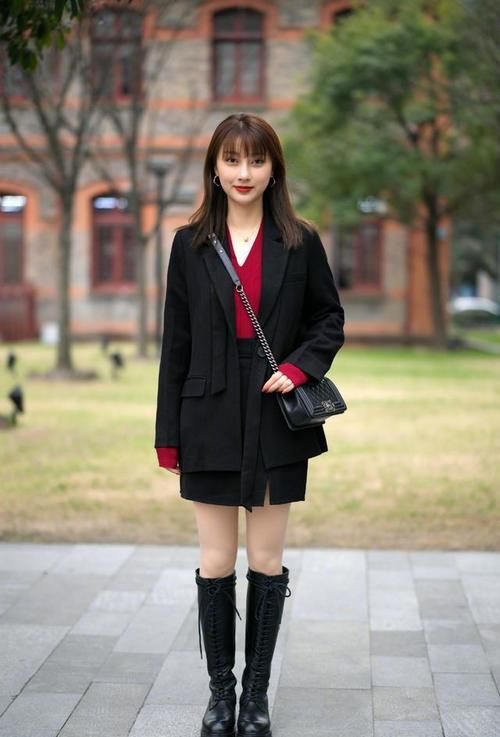 小个子穿衣有窍门，学学这“5种裤装+外套”的穿法，吸睛又显高