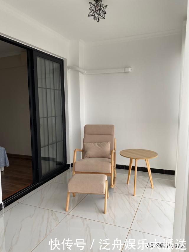 阳台|越来越多人不做吊顶,不做电视墙,看看她家装修,简约又漂亮